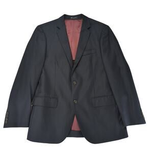 J.Crew Ludlow Jacket Navy Blue 100% Wool Blazer Sport Coat Men's 40R‎ 3 Button